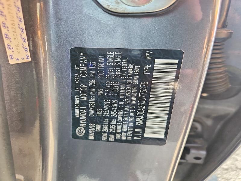 2018 Hyundai Tucson მანქანა იყიდება აუქციონზე, vin: KM8J3CA26JU776376, აუქციონის ნომერი: 66822486