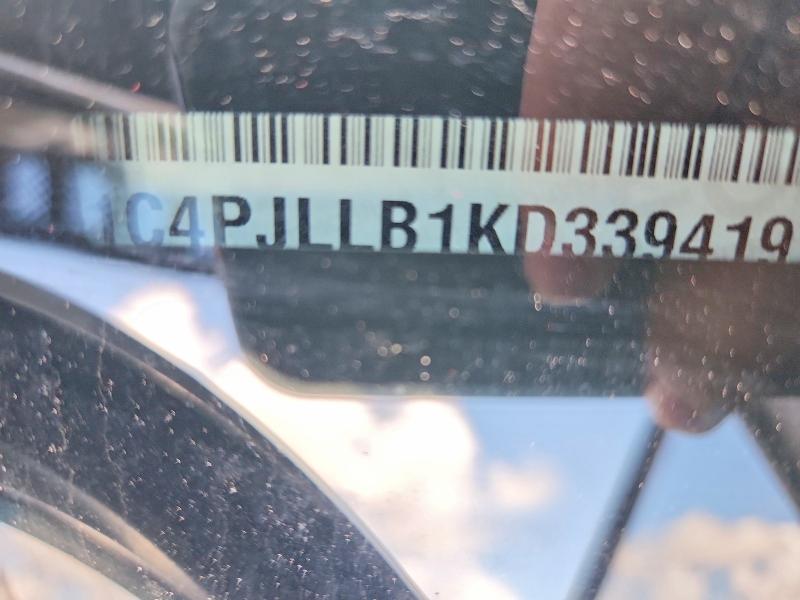 Продаж на аукціоні авто 2019 Jeep Cherokee, vin: 1C4PJLLB1KD339419, номер лоту: 67621286