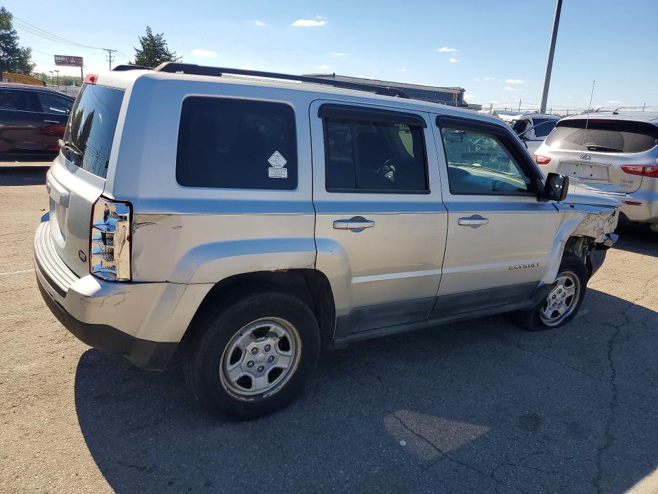 Продажа на аукционе авто 2011 Jeep Patriot, vin: 1J4NF1GB0BD177736, номер лота: 70539546