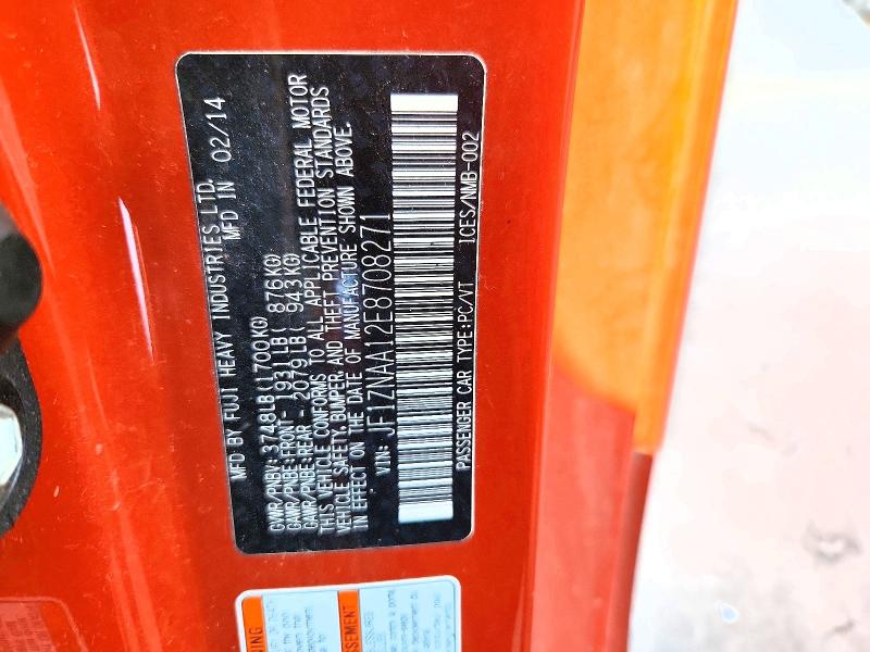 Aukcja sprzedaży 2014 Scion Fr-s, vin: JF1ZNAA12E8708271, numer aukcji: 68938876