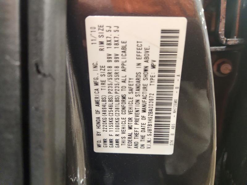 Auction sale of the 2011 Acura Rdx, vin: 5J8TB1H52BA003672, lot number: 67303036