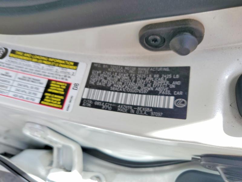 Aukcja sprzedaży 2025 Lexus Es 300h, vin: 58AEA1C13SU076597, numer aukcji: 68107586