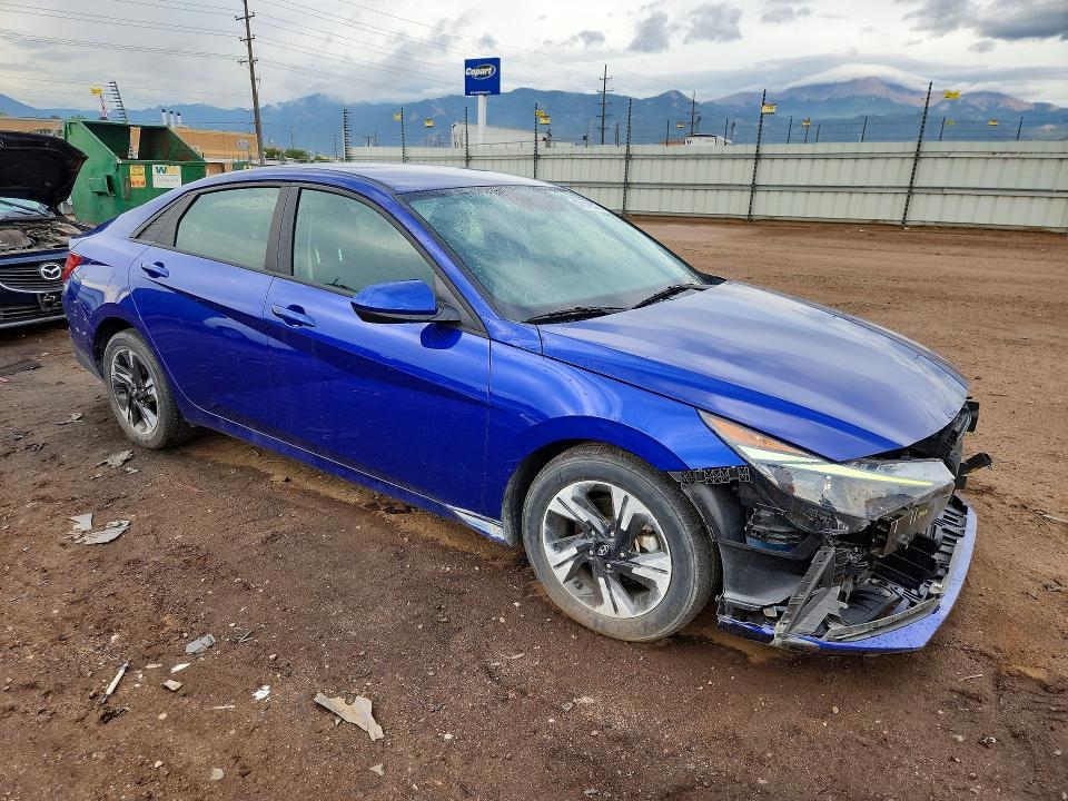 2023 Hyundai Elantra მანქანა იყიდება აუქციონზე, vin: KMHLM4AG9PU448708, აუქციონის ნომერი: 67910246