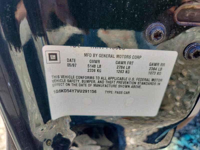 Продажа на аукционе авто 1997 Cadillac Deville, vin: 1G6KD54Y7VU291156, номер лота: 68323196