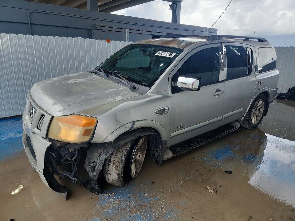 69599216 :رقم المزاد ، 5N1BA08D89N602752 vin ، 2009 Nissan Armada مزاد بيع