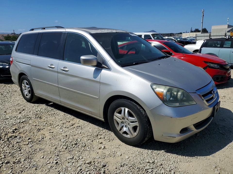 2007 Honda Odyssey მანქანა იყიდება აუქციონზე, vin: 5FNRL387X7B128159, აუქციონის ნომერი: 69387146