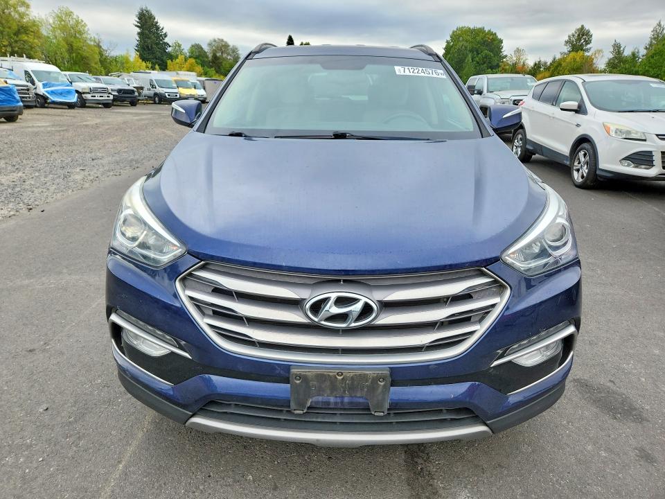 71224576 :رقم المزاد ، 5XYZUDLB2JG505372 vin ، 2018 Hyundai Santa Fe Sport مزاد بيع