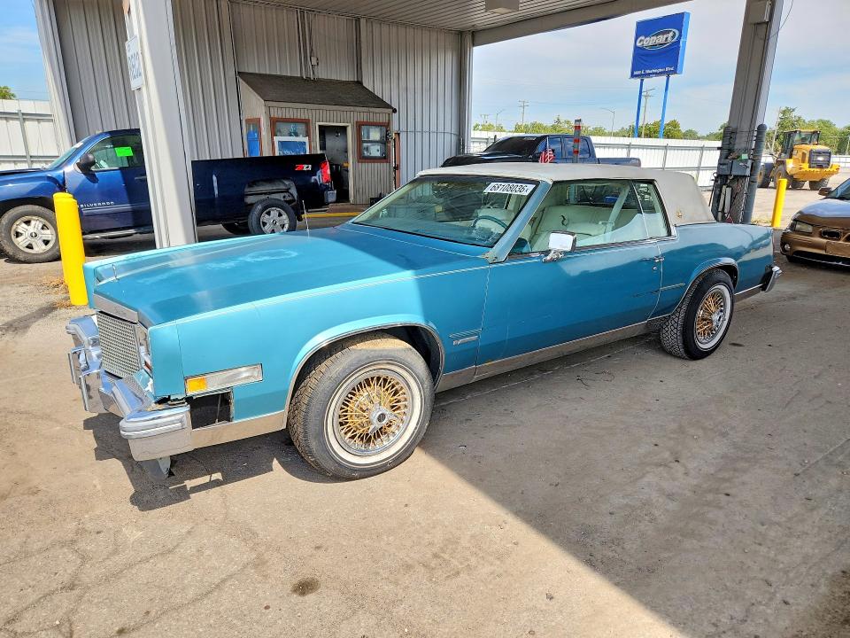 68108036 :رقم المزاد ، 1G6AL5790BE607733 vin ، 1981 Cadillac Eldorado مزاد بيع