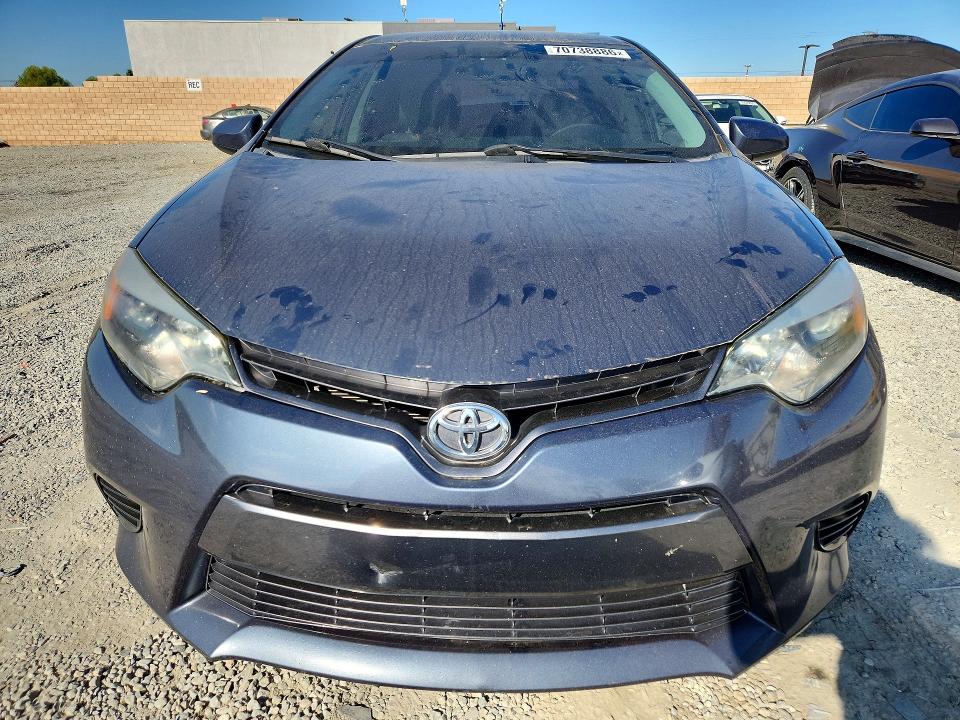 2015 Toyota Corolla მანქანა იყიდება აუქციონზე, vin: 2T1BURHE1FC411150, აუქციონის ნომერი: 70738886