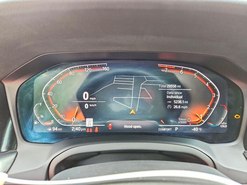 2022 Bmw 230i მანქანა იყიდება აუქციონზე, vin: 3MW23CM04N8C46698, აუქციონის ნომერი: 69000886