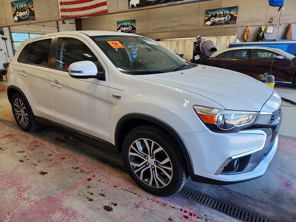 2017 Mitsubishi Outlander Sport მანქანა იყიდება აუქციონზე, vin: JA4AR3AU5HZ040573, აუქციონის ნომერი: 70225026