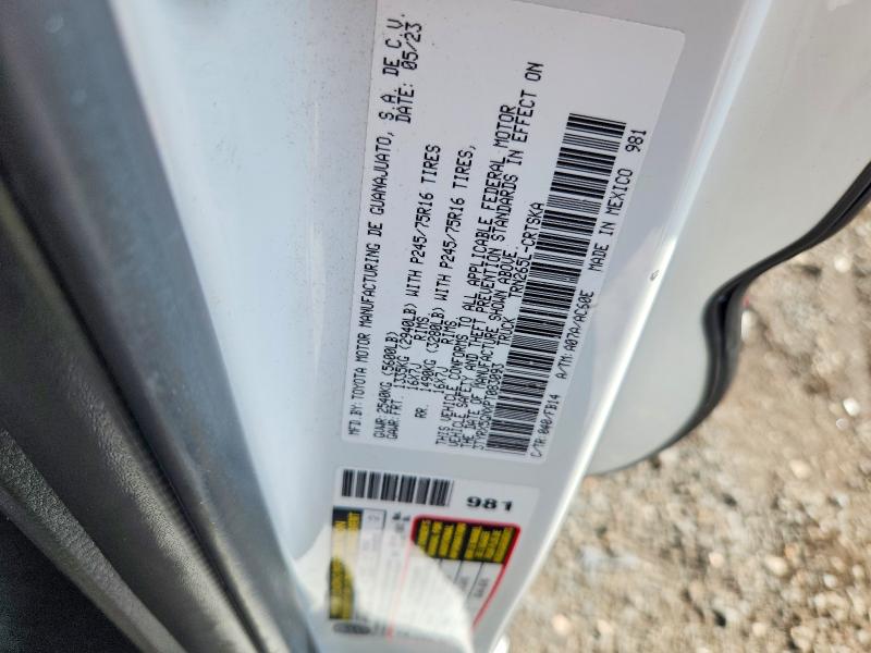 2023 Toyota Tacoma მანქანა იყიდება აუქციონზე, vin: 3TYRX5GNXPT083093, აუქციონის ნომერი: 69417406
