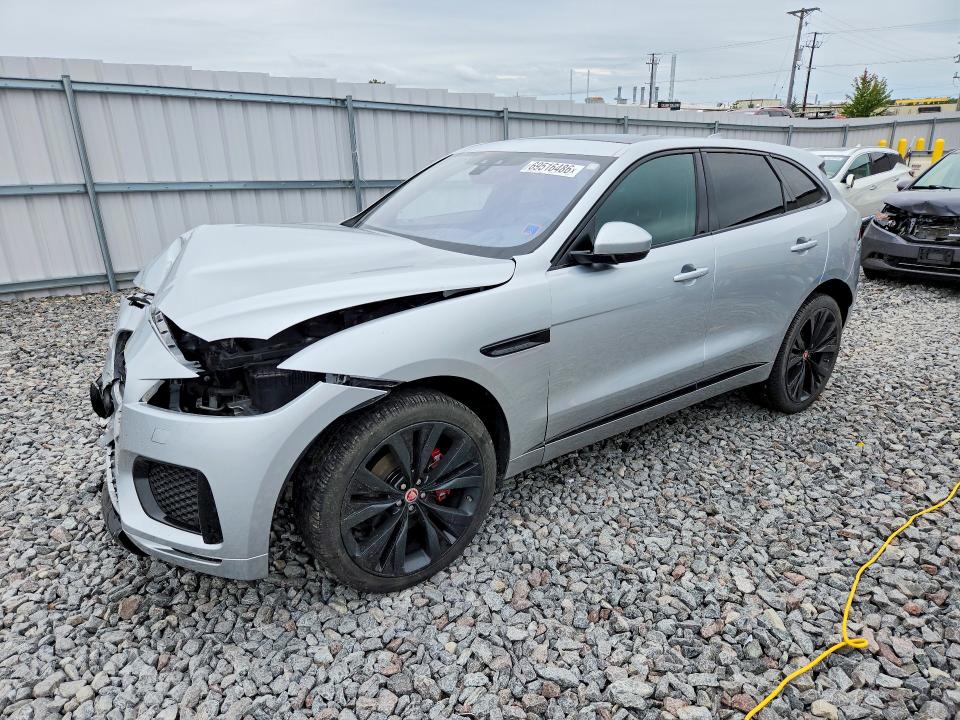 2017 Jaguar F-pace მანქანა იყიდება აუქციონზე, vin: SADCM2BV8HA060625, აუქციონის ნომერი: 69516486
