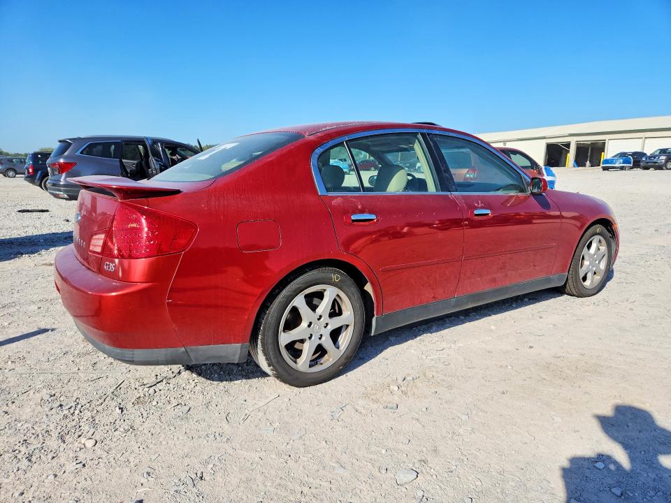 2003 Infiniti G35 მანქანა იყიდება აუქციონზე, vin: JNKCV51E03M304429, აუქციონის ნომერი: 68250066