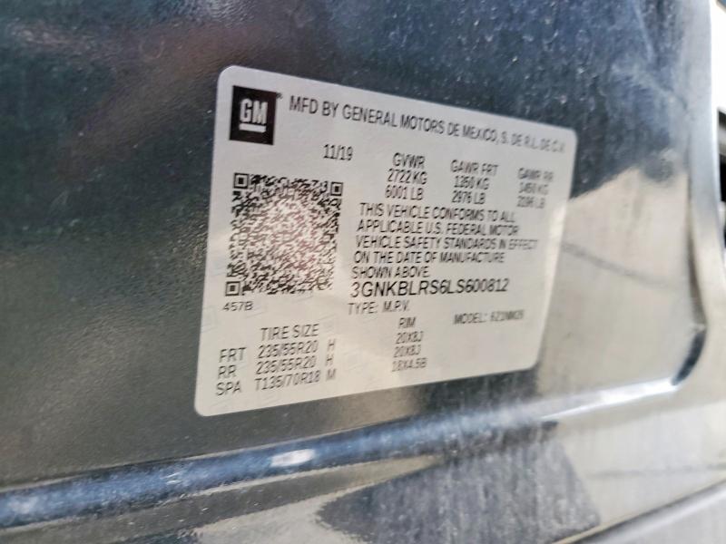 Продаж на аукціоні авто 2020 Chevrolet Blazer, vin: 3GNKBLRS6LS600812, номер лоту: 68140406