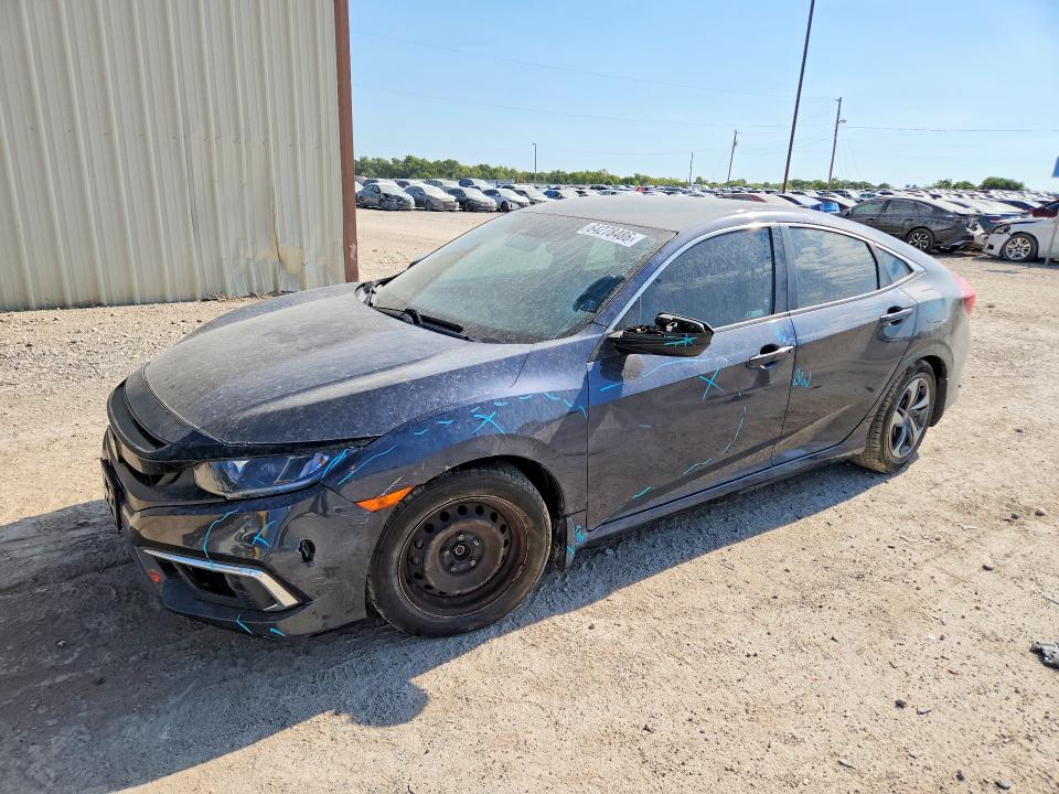 2020 Honda Civic მანქანა იყიდება აუქციონზე, vin: 2HGFC2F69LH573733, აუქციონის ნომერი: 64278486