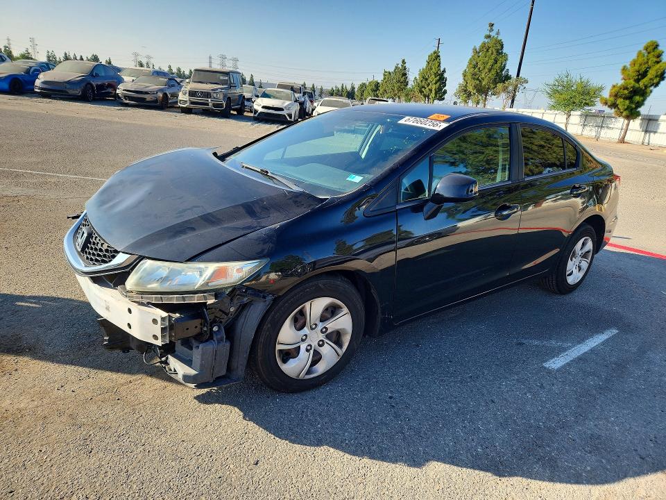 Продажа на аукционе авто 2013 Honda Civic, vin: 19XFB2F56DE234708, номер лота: 67660256