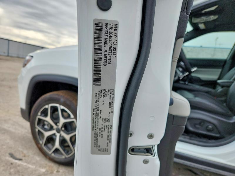 Aukcja sprzedaży 2026 Jeep Compass, vin: 3C4NJDCN4TT271846, numer aukcji: 69975436