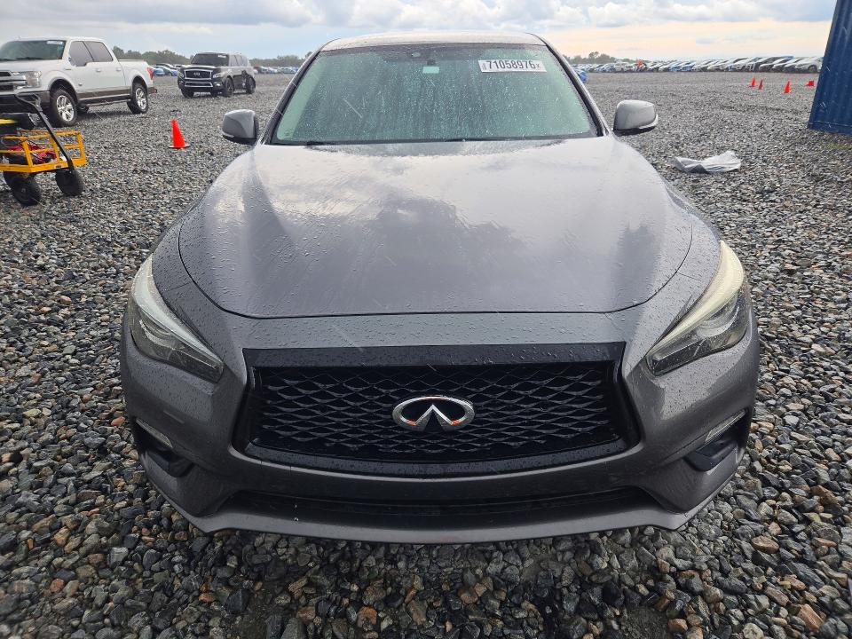 2018 Infiniti Q50 მანქანა იყიდება აუქციონზე, vin: JN1CV7AP1JM241114, აუქციონის ნომერი: 71058976