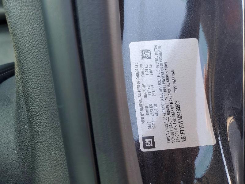 69974766 :رقم المزاد ، 2G1FT1EW4C9135506 vin ، 2012 Chevrolet Camaro مزاد بيع