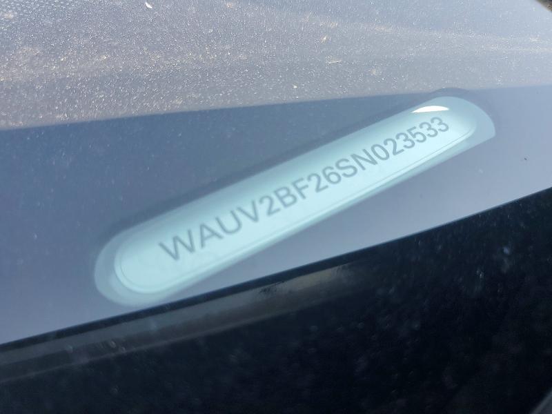Aukcja sprzedaży 2025 Audi A7, vin: WAUV2BF26SN023533, numer aukcji: 70897886