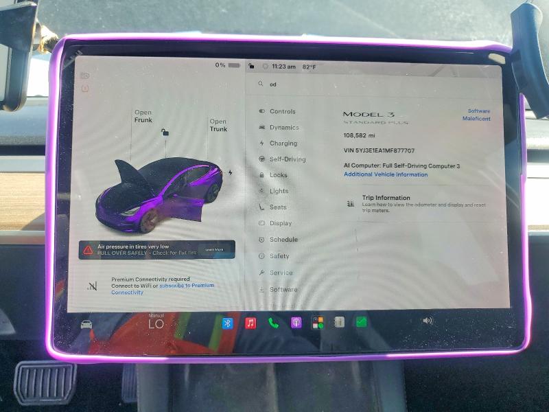 Продаж на аукціоні авто 2021 Tesla Model 3, vin: 5YJ3E1EA1MF877707, номер лоту: 71046006