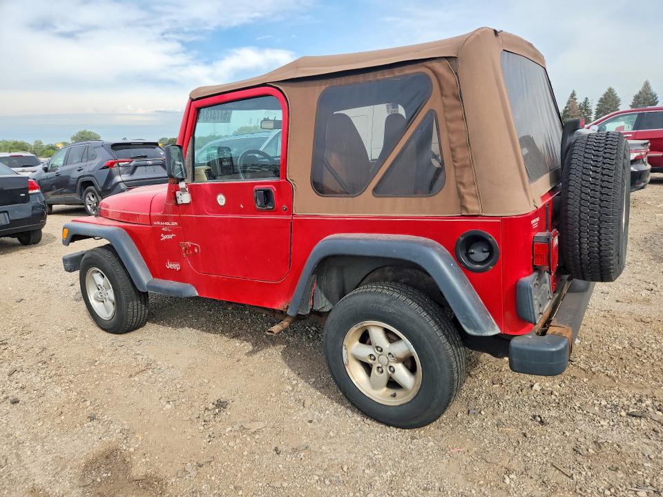Aukcja sprzedaży 2000 Jeep Wrangler / Tj, vin: 1J4FA49S8YP799445, numer aukcji: 67737376