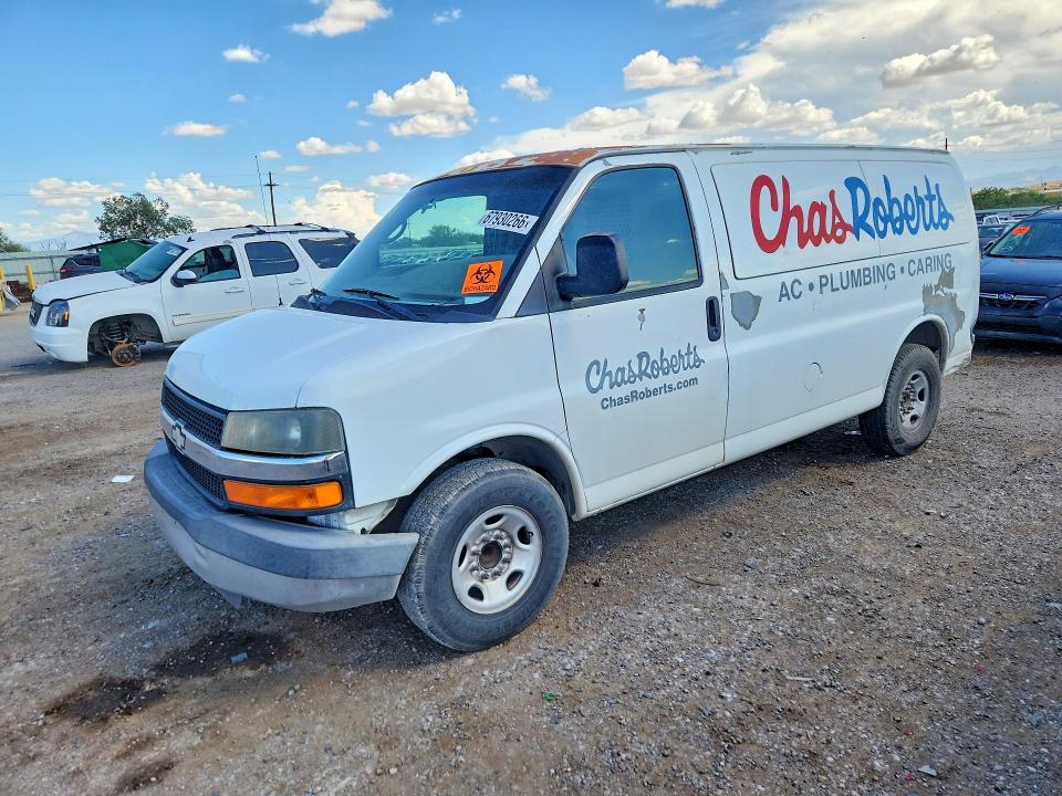 67930266 :رقم المزاد ، 1GCHG35K781224284 vin ، 2008 Chevrolet Express G3500 مزاد بيع