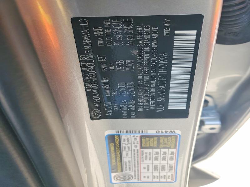 Продажа на аукционе авто 2026 Hyundai Tucson, vin: 5NMJBCDE4TH721996, номер лота: 67171036