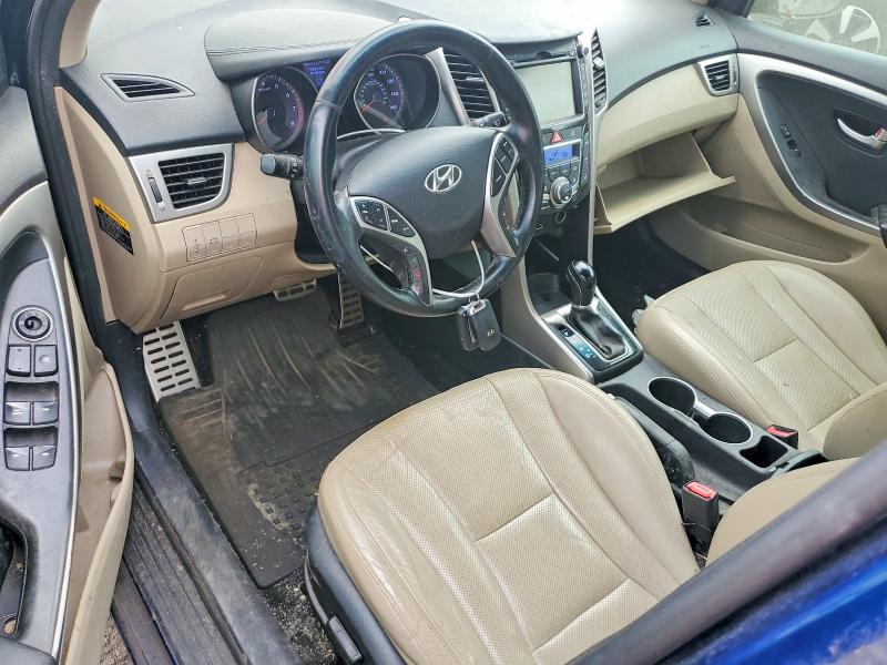2013 Hyundai Elantra Gt მანქანა იყიდება აუქციონზე, vin: KMHD35LEXDU023647, აუქციონის ნომერი: 70762966