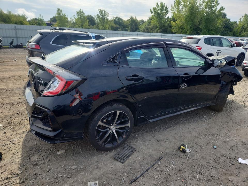 68014156 :رقم المزاد ، SHHFK7H4XMU422111 vin ، 2021 Honda Civic مزاد بيع