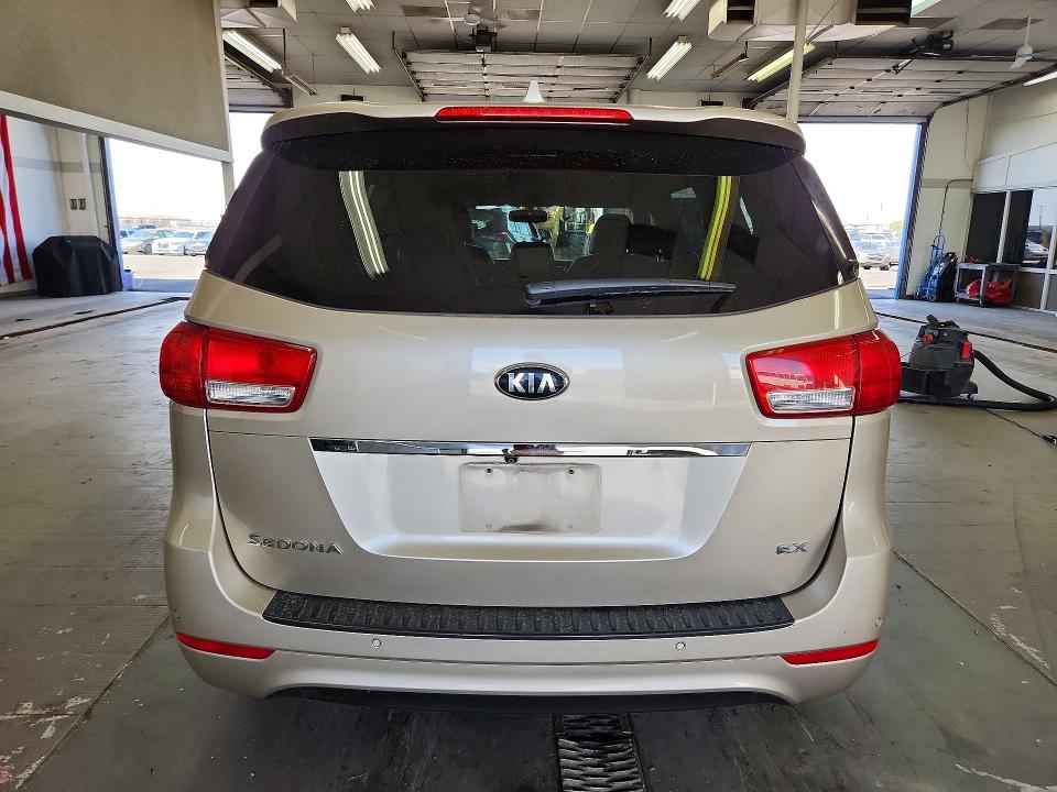 2016 Kia Sedona მანქანა იყიდება აუქციონზე, vin: KNDMC5C17G6130519, აუქციონის ნომერი: 68407346