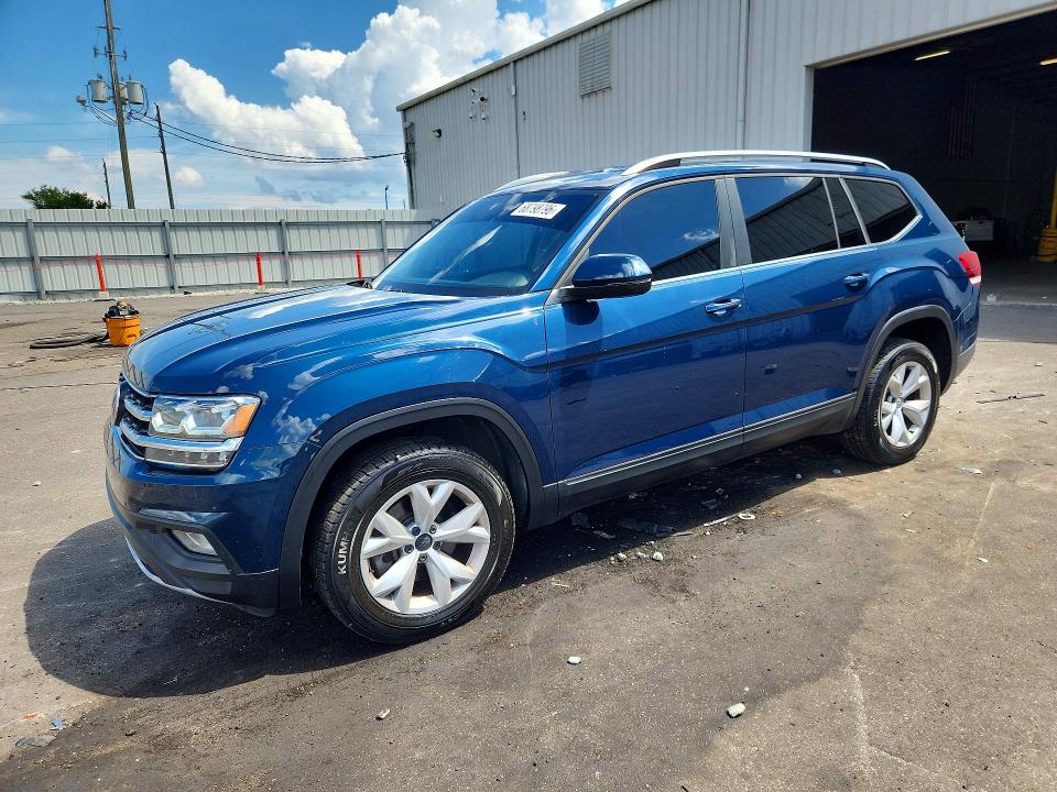 2018 Volkswagen Atlas მანქანა იყიდება აუქციონზე, vin: 1V2DR2CA2JC506922, აუქციონის ნომერი: 68798796