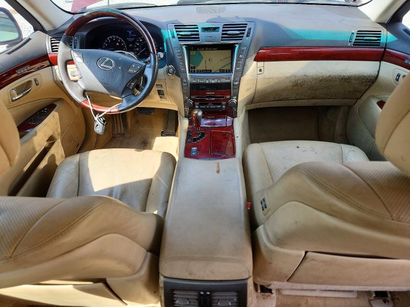 68024956 :رقم المزاد ، JTHBL46F895086157 vin ، 2009 Lexus Ls مزاد بيع