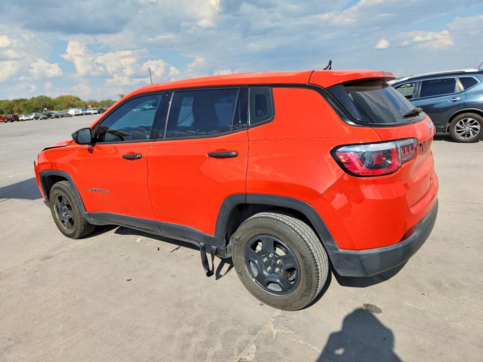 2018 Jeep Compass მანქანა იყიდება აუქციონზე, vin: 3C4NJCAB1JT271626, აუქციონის ნომერი: 67651476