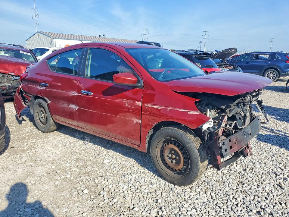 68224026 :رقم المزاد ، 3N1CN7AP7HK455051 vin ، 2017 Nissan Versa مزاد بيع