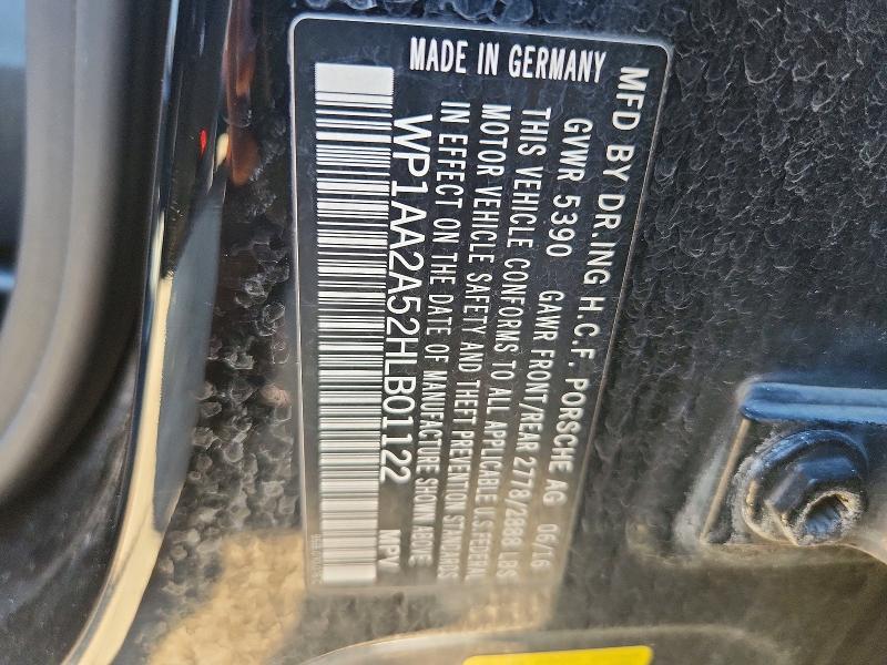 Продаж на аукціоні авто 2017 Porsche Macan, vin: WP1AA2A52HLB01122, номер лоту: 68401496
