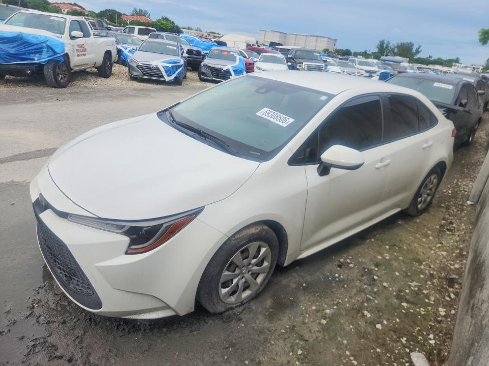 69308506 :رقم المزاد ، JTDEPMAE2MJ124953 vin ، 2021 Toyota Corolla مزاد بيع