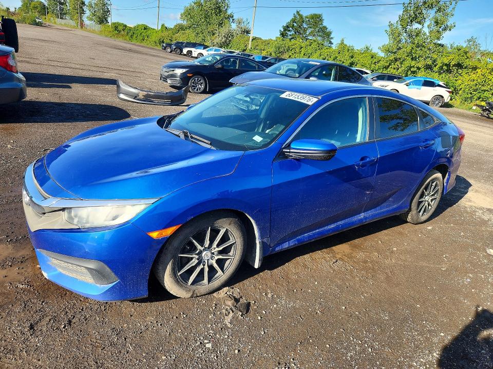 2016 Honda Civic მანქანა იყიდება აუქციონზე, vin: 2HGFC2F57GH025064, აუქციონის ნომერი: 68153976