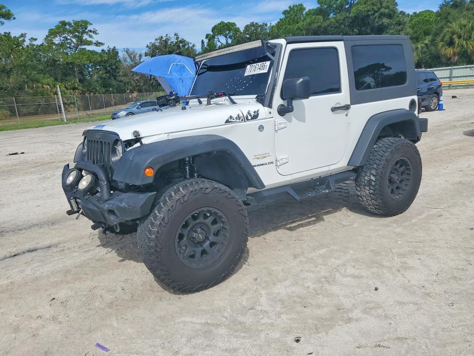 2015 Jeep Wrangler მანქანა იყიდება აუქციონზე, vin: 1C4GJWBG3FL719596, აუქციონის ნომერი: 70161486