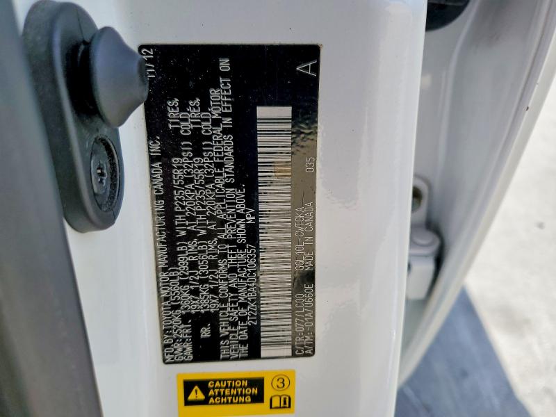 67626336 :رقم المزاد ، 2T2ZK1BA4DC106357 vin ، 2013 Lexus Rx مزاد بيع
