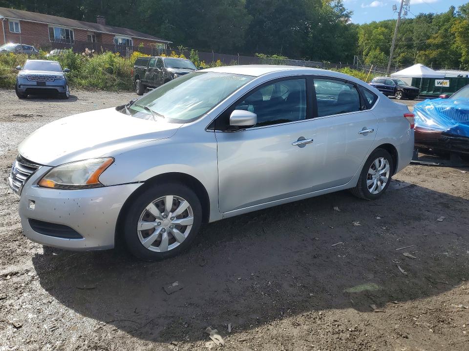 Auction sale of the 2015 Nissan Sentra, vin: 3N1AB7AP8FL633587, lot number: 70442886