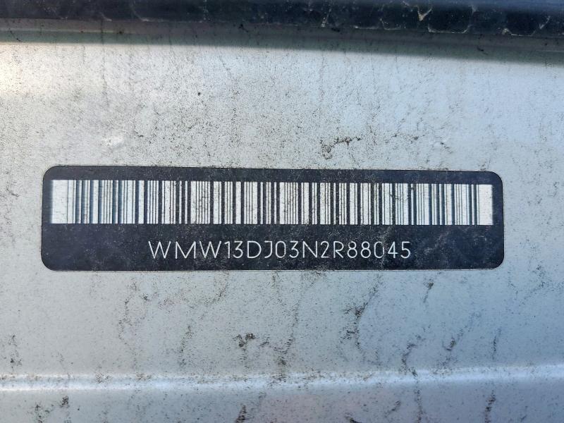 Продаж на аукціоні авто 2022 Mini Cooper, vin: WMW13DJ03N2R88045, номер лоту: 68139696