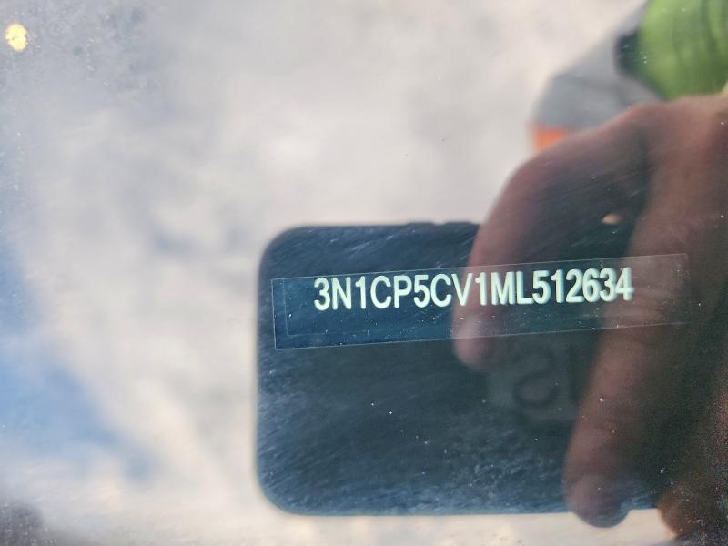 68834156 :رقم المزاد ، 3N1CP5CV1ML512634 vin ، 2021 Nissan Kicks مزاد بيع