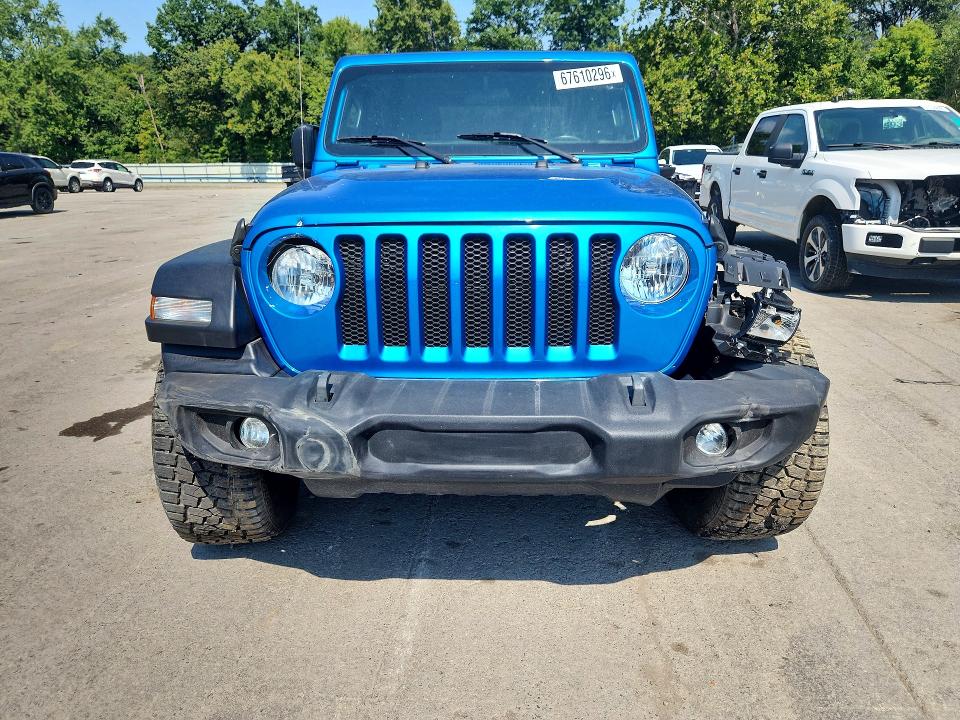 Auction sale of the 2022 Jeep Wrangler, vin: 1C4HJXAG4NW103737, lot number: 67610296