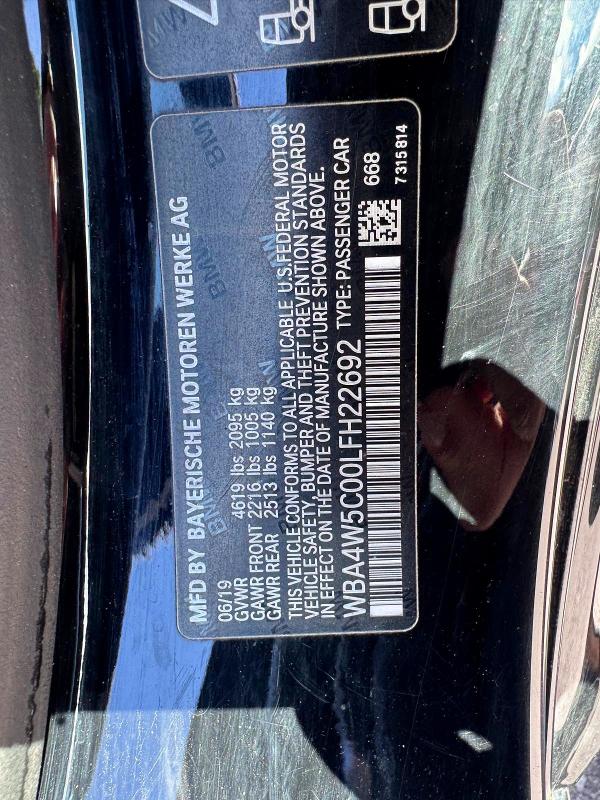 70107136 :رقم المزاد ، WBA4W5C00LFH22692 vin ، 2020 Bmw 430xi مزاد بيع