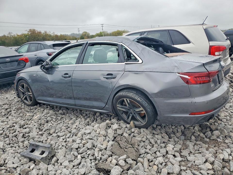2018 Audi A4 მანქანა იყიდება აუქციონზე, vin: WAUFNAF47JA194871, აუქციონის ნომერი: 70350336