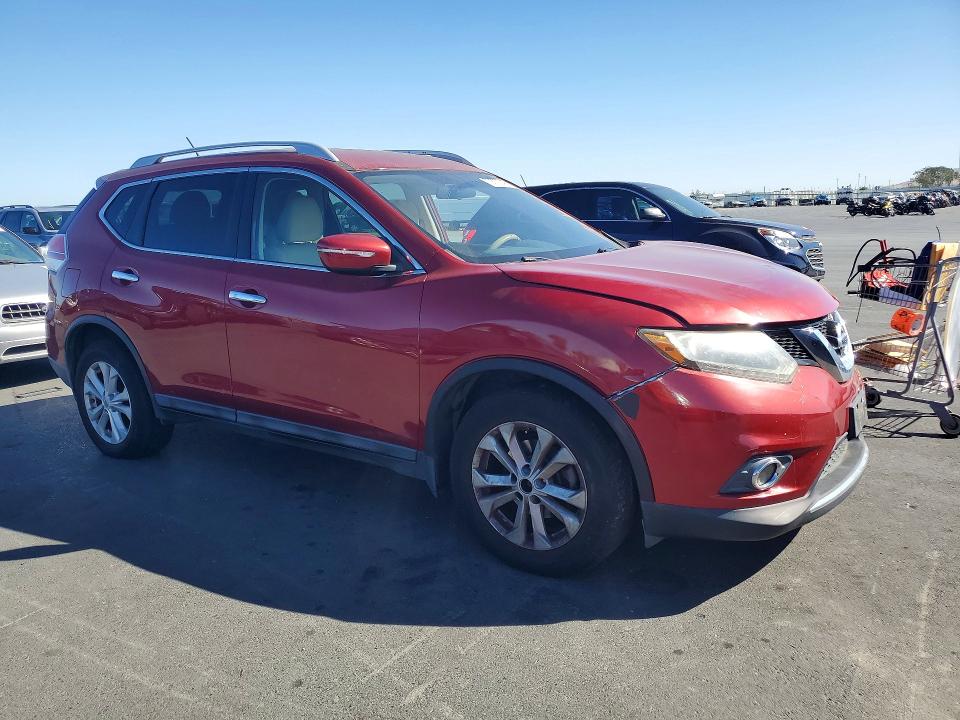 70570246 :رقم المزاد ، 5N1AT2MT1FC900727 vin ، 2015 Nissan Rogue مزاد بيع