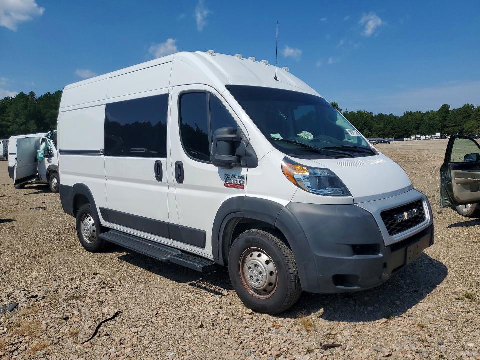 67676736 :رقم المزاد ، 3C6TRVBG6LE130250 vin ، 2020 Ram Promaster 1500 مزاد بيع