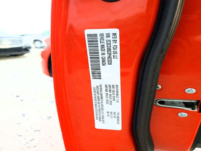 Aukcja sprzedaży 2023 Dodge Charger, vin: 2C3CDXBG3PH623238, numer aukcji: 70449786
